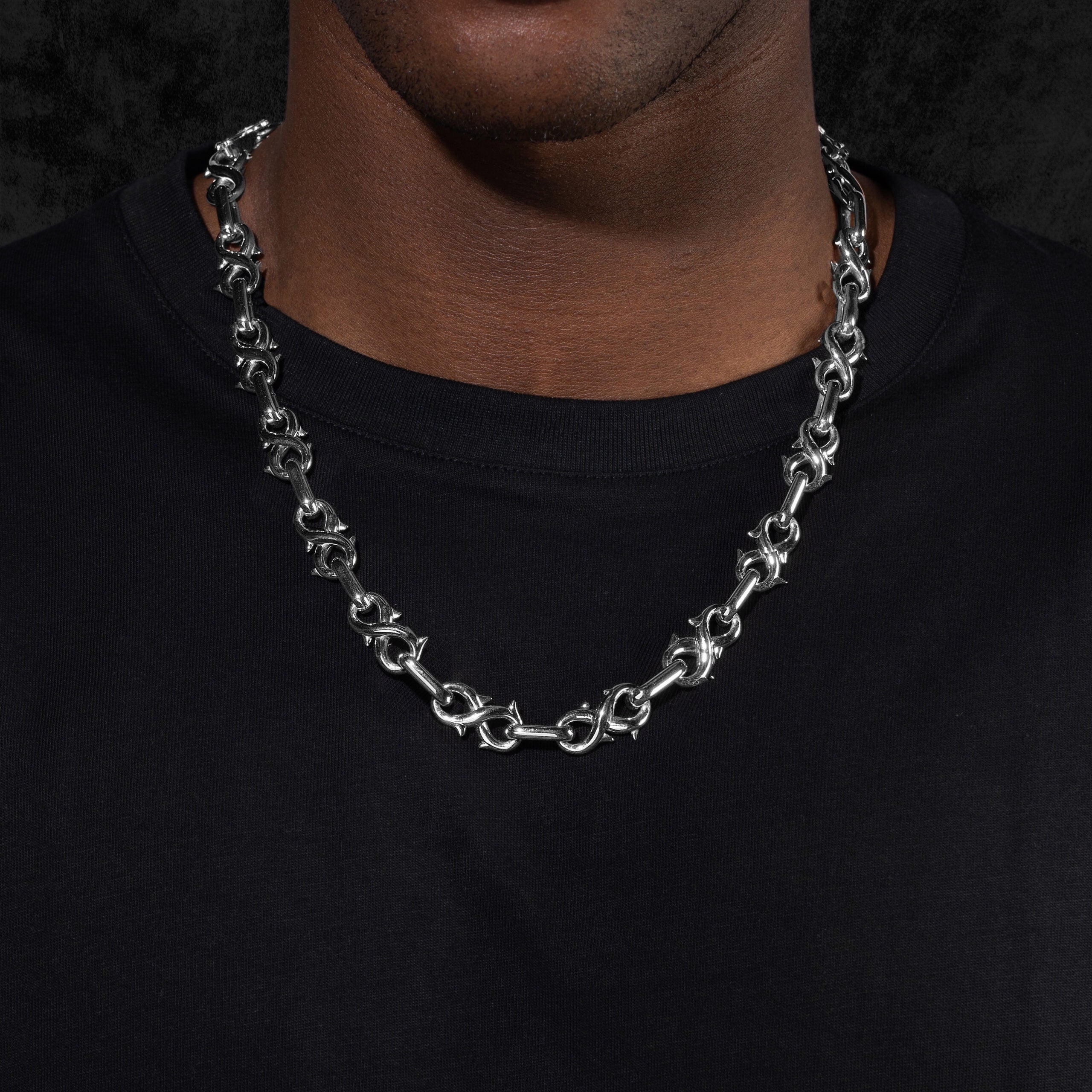 14mm Infinity Link Chain - Platin