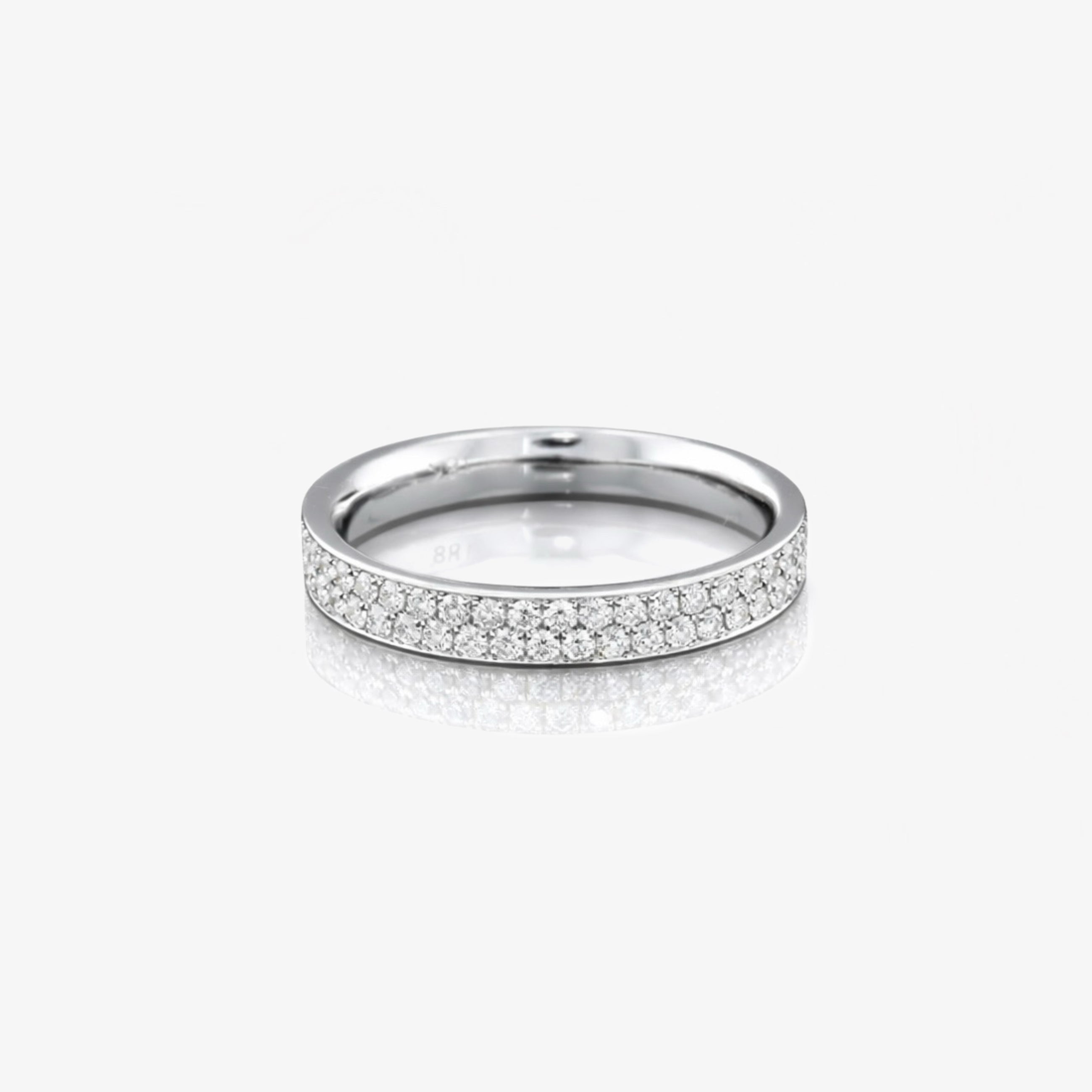Eternity two row Diamond Ring (lab-grown)