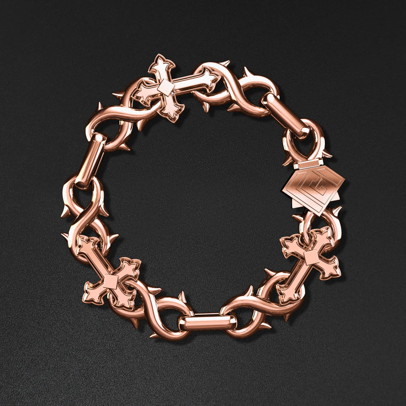 14mm St. Mark Bracelet - Rose