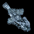 Clear Small Cross Pendant