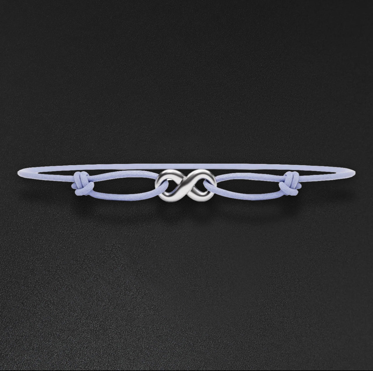 Infinity Bracelet - Plain Silver