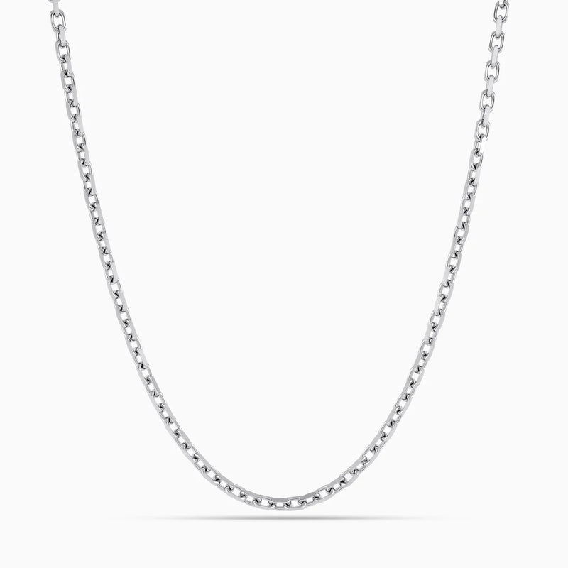 Heavy Silver Anchor Link Chain