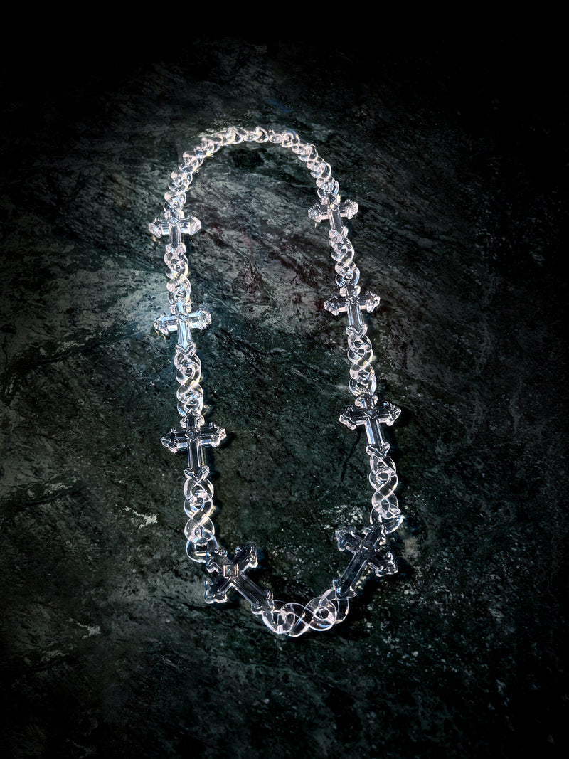 Cross Infinity Link Chain