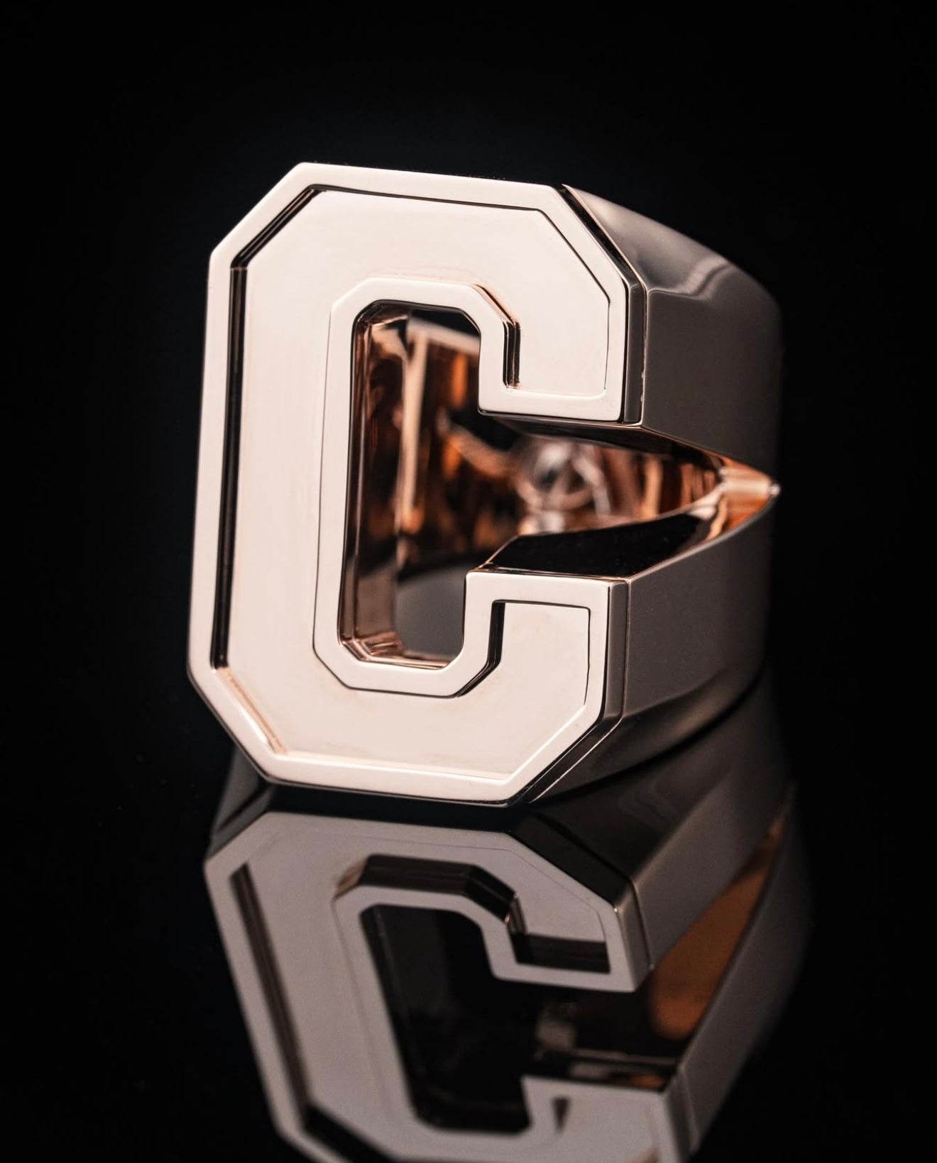 Custom Highschool Letter Ring