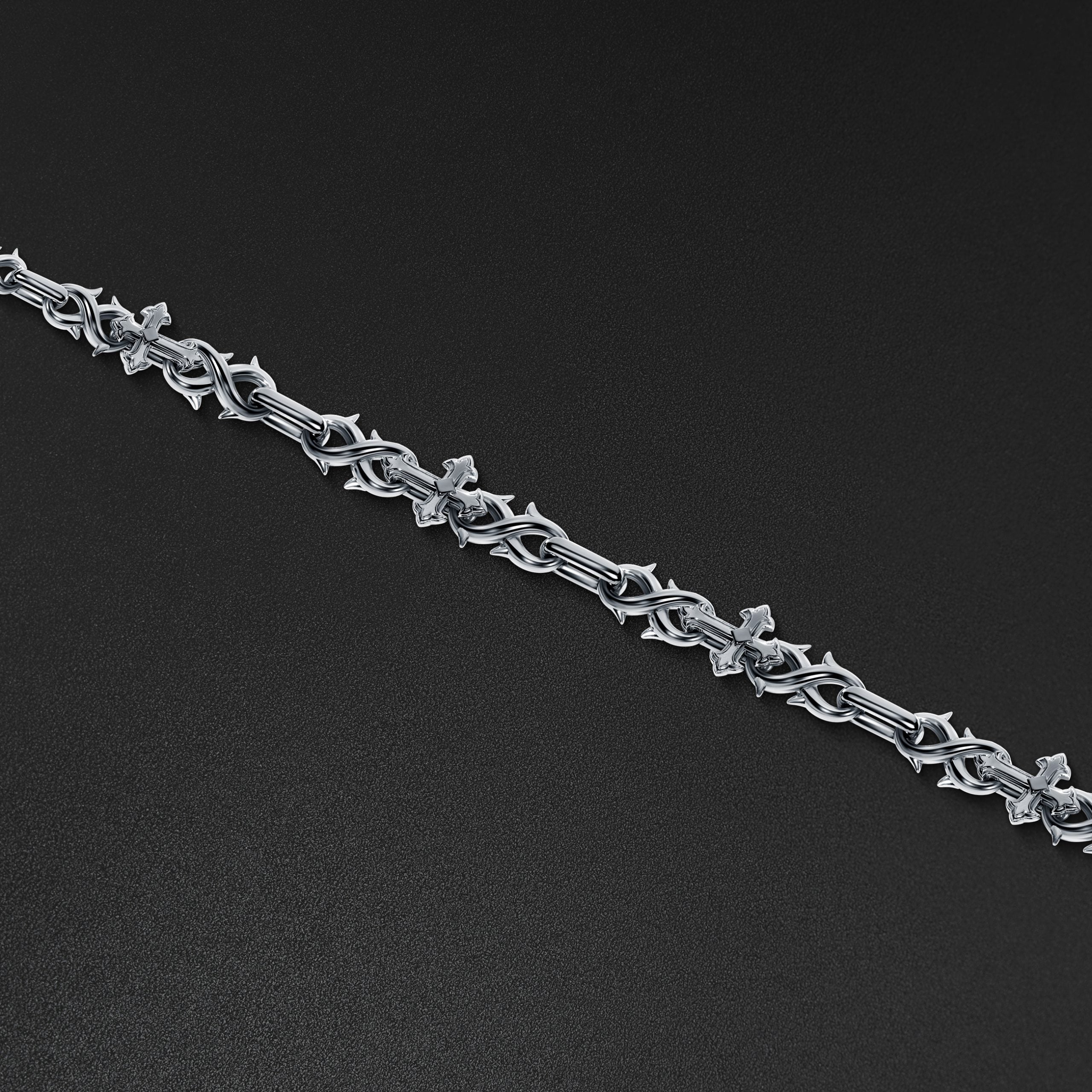 14mm St. Mark Chain - Platin
