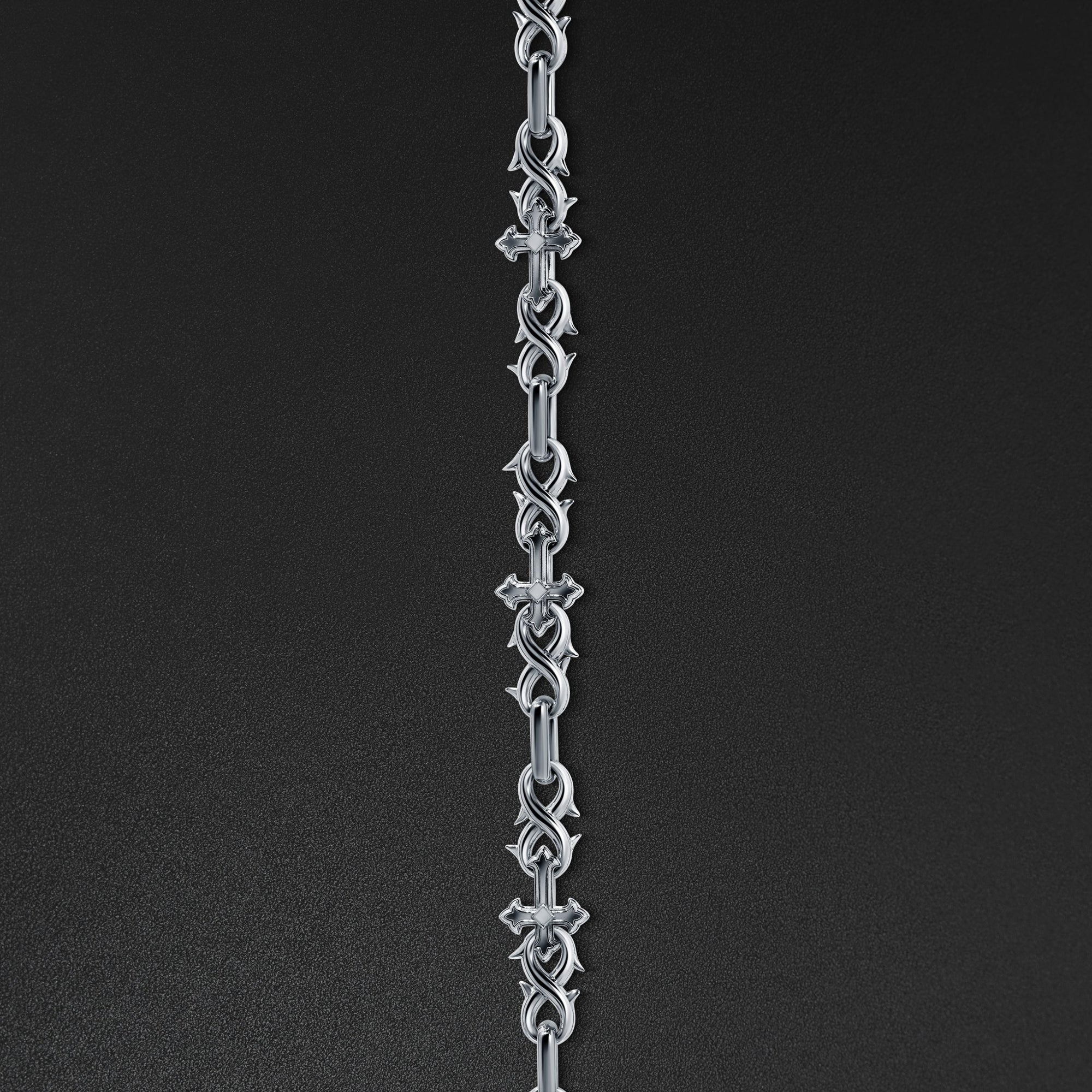 14mm St. Mark Chain - Platin