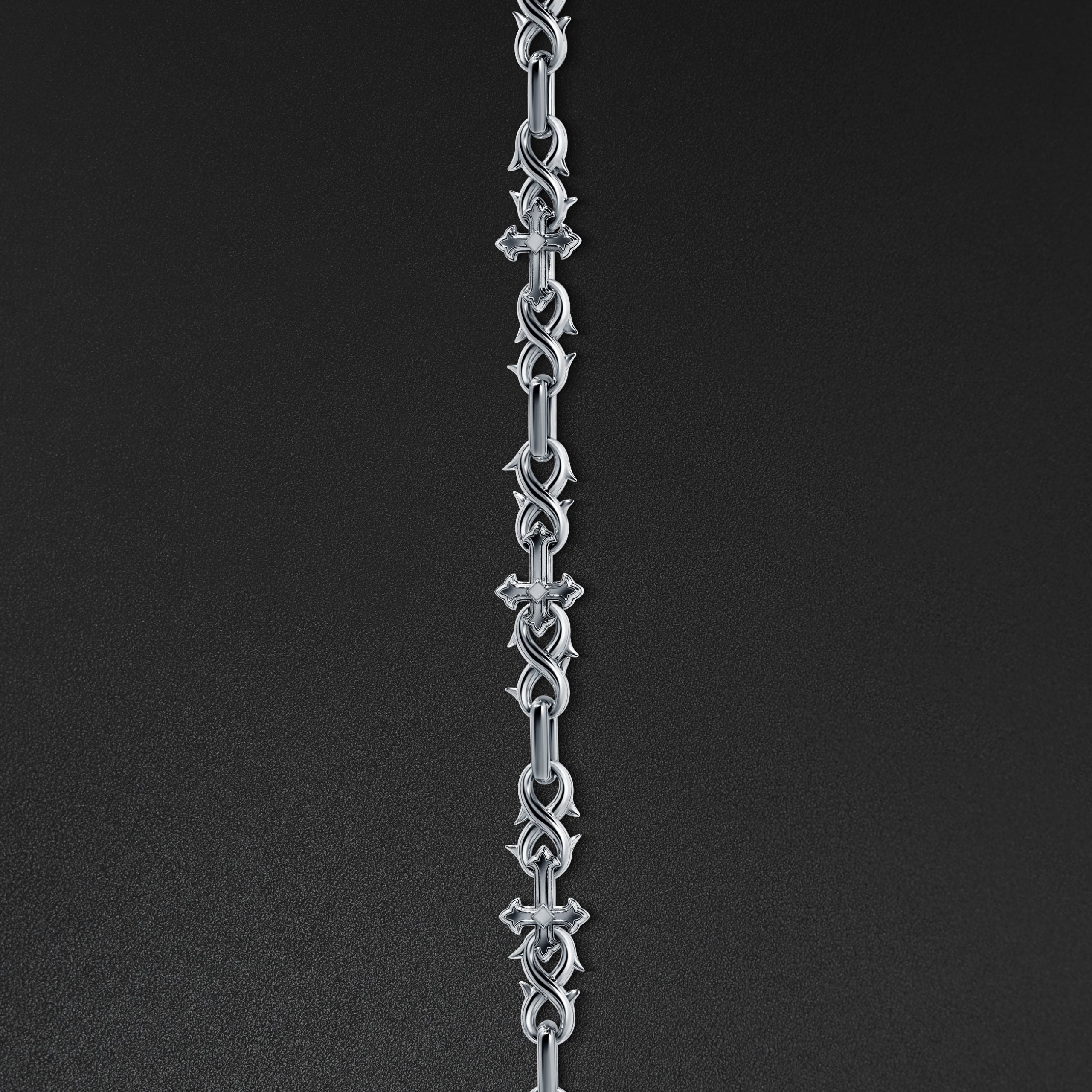 14mm St. Mark Chain - Platin