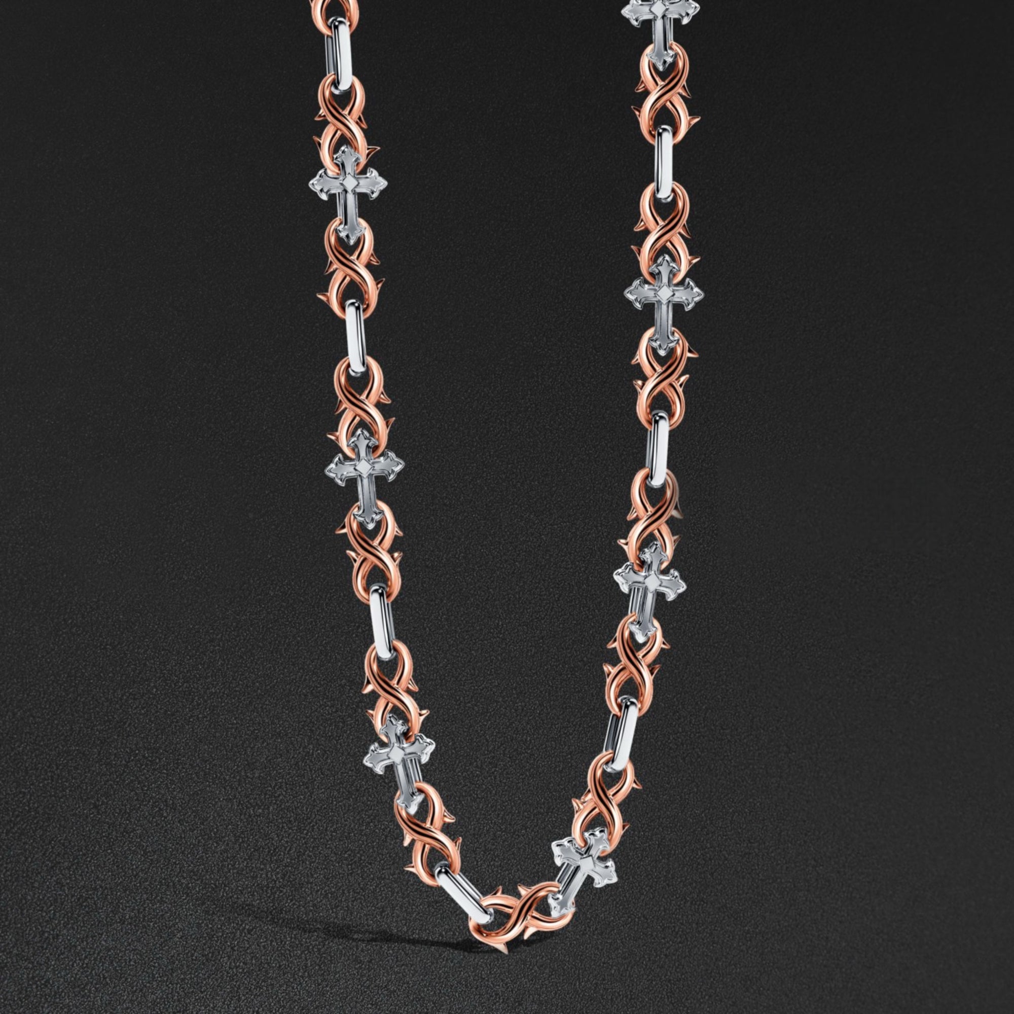 14mm St. Mark Chain - Two tone