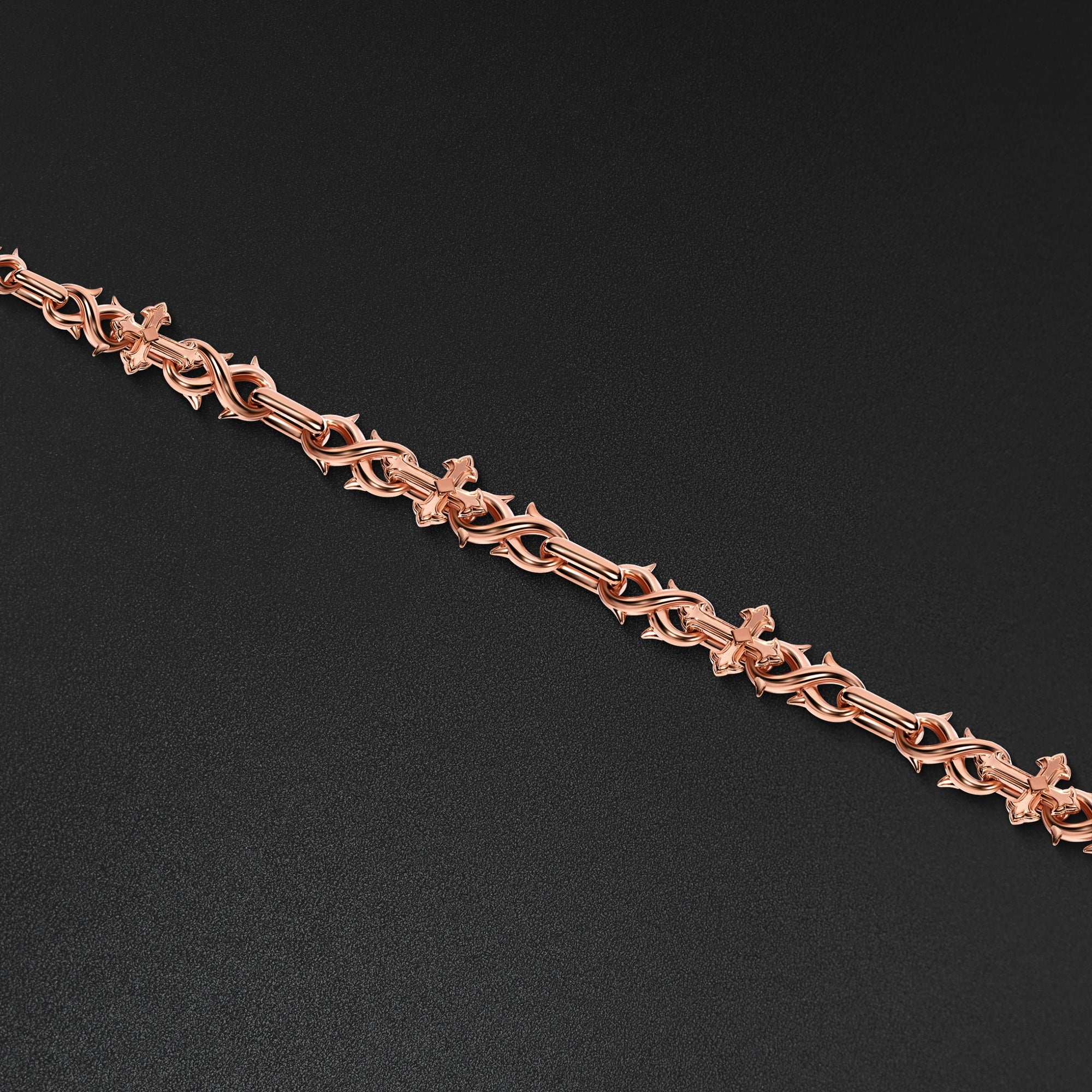 14mm St. Mark Chain - Rose