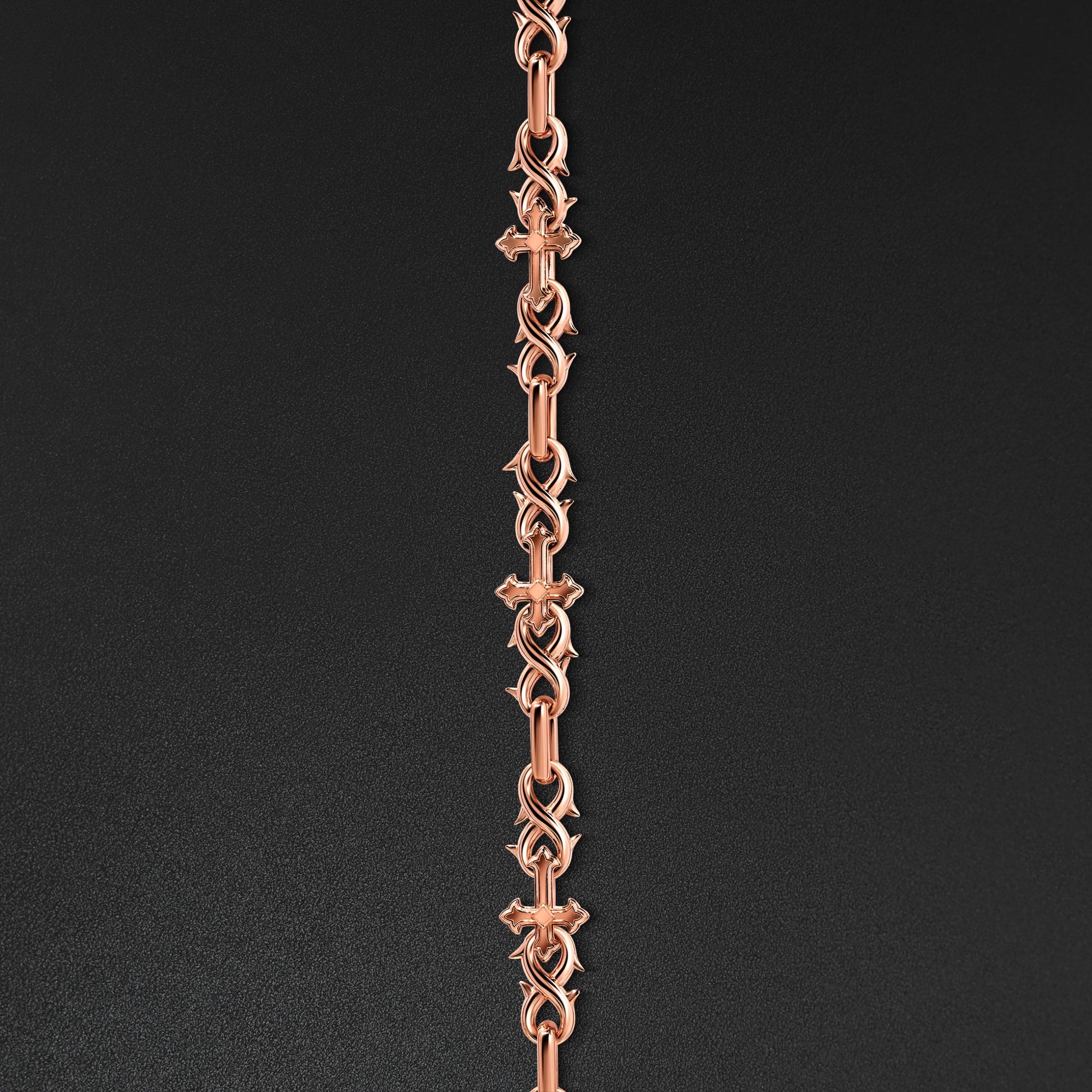 14mm St. Mark Chain - Rose