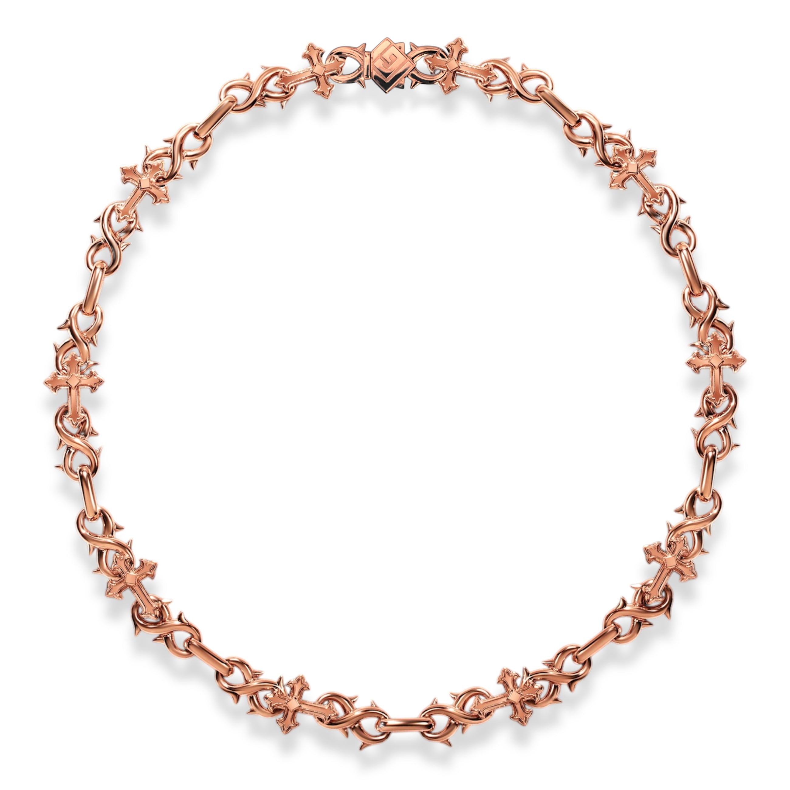 14mm St. Mark Chain - Rose