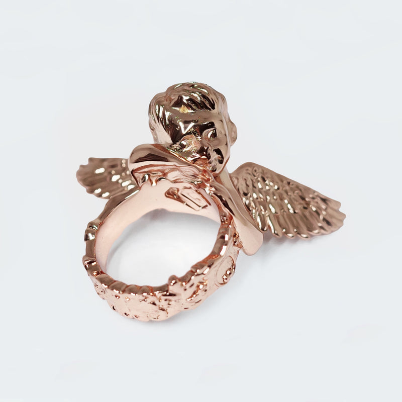 Angel Protector Ring - Rose