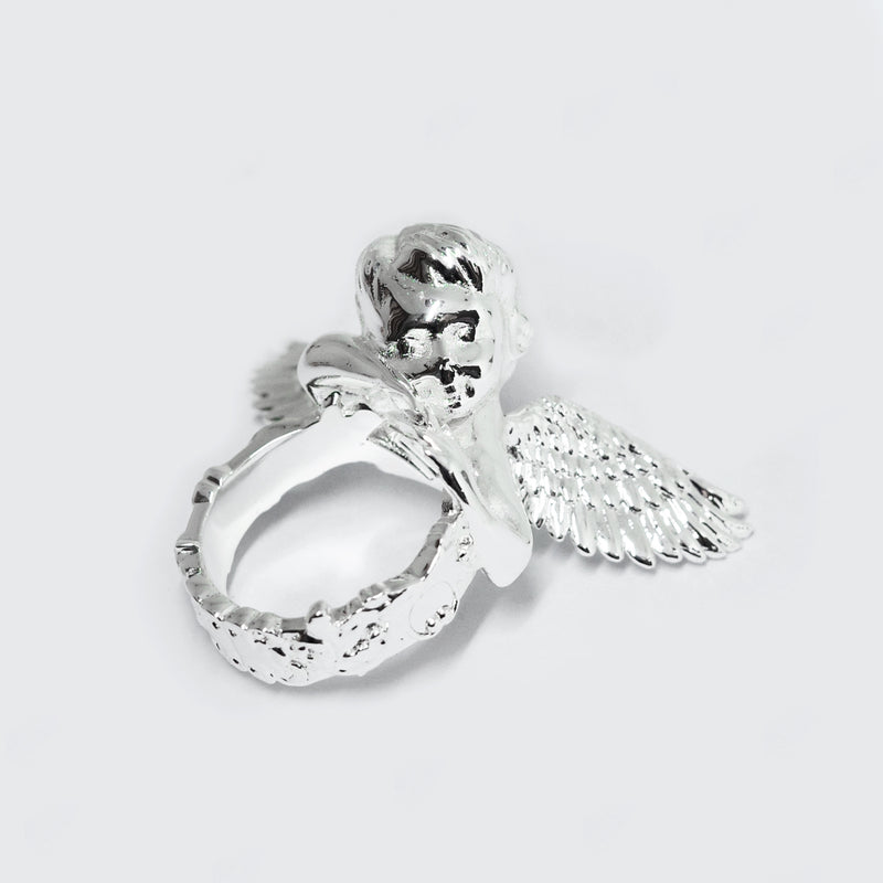 Angel Protector Ring - White