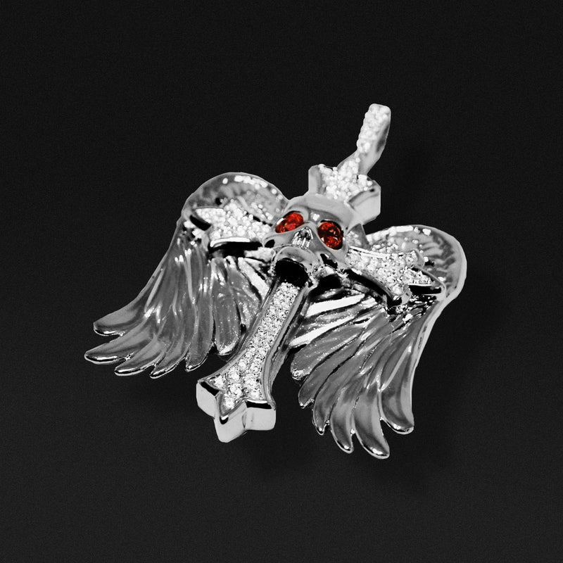 Angel of Death Pendant - White