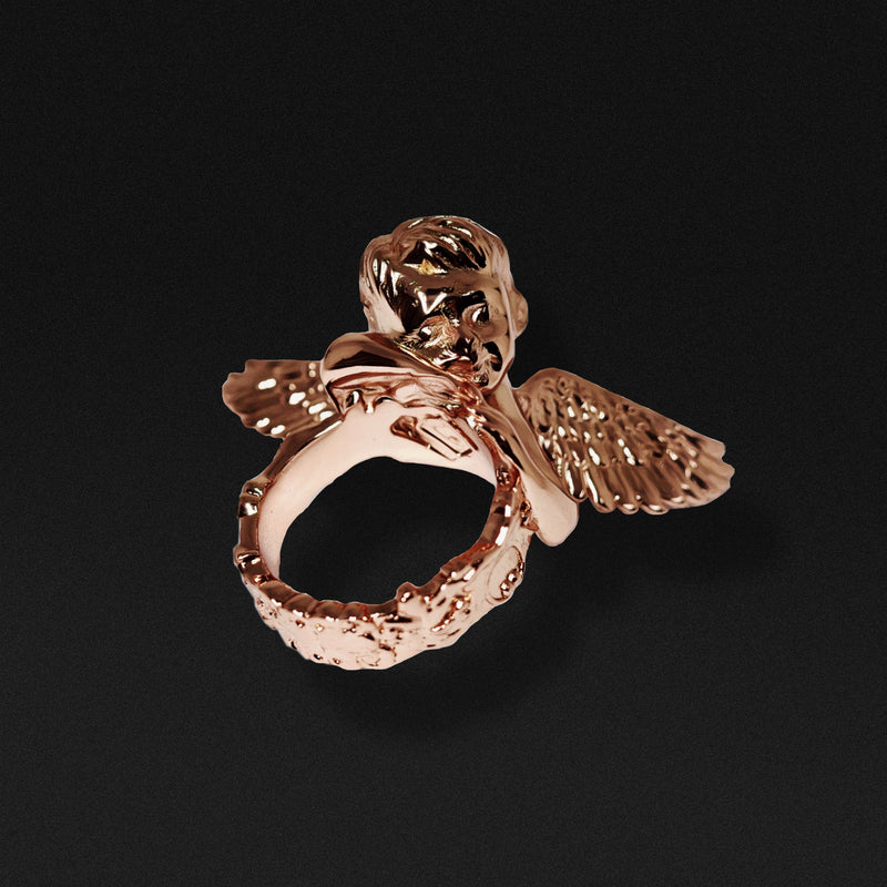 Angel Protector Ring - Rose