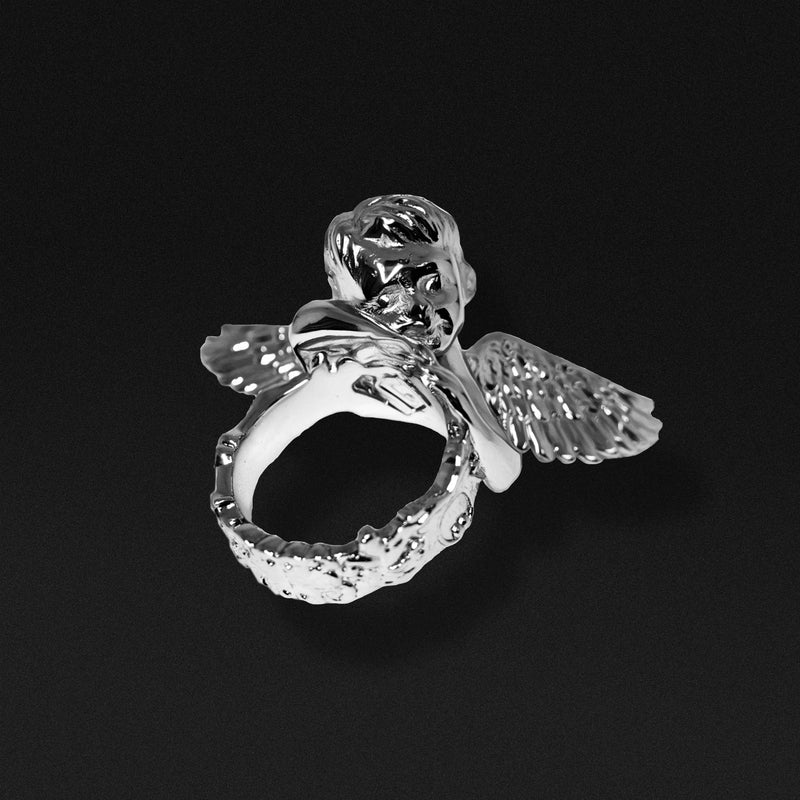 Angel Protector Ring - White