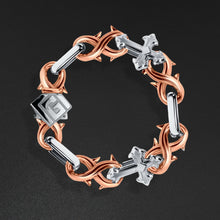 14mm St. Mark Bracelet - Two Tone