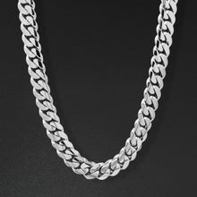 16mm Cgi Cuban Chain, Silver - Plain