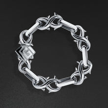 14mm Infinity Link Bracelet - Platin