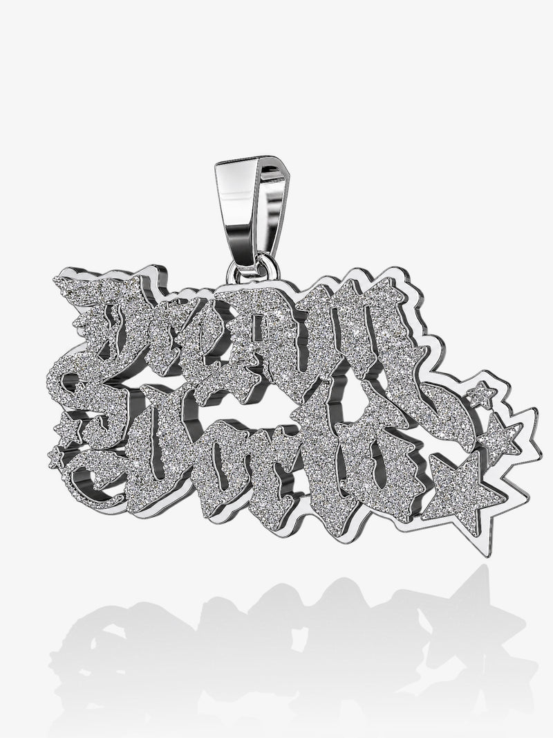 Custom Pendant Silver/Steel