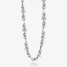 14mm Infinity Cross Chain - Platin