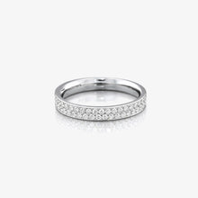 Eternity two row Diamond Ring (lab-grown)