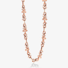 14mm Infinity Cross Chain - Rose