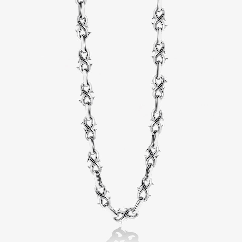 14mm Infinity Link Chain - Platin