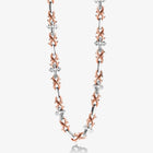 14mm Infinity Cross Chain - Two tone