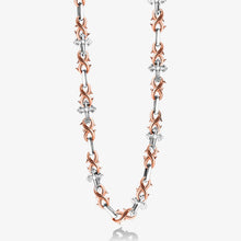 14mm Infinity Cross Chain - Two tone