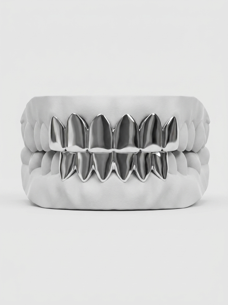 Chrome Grillz Top & Bottom 6