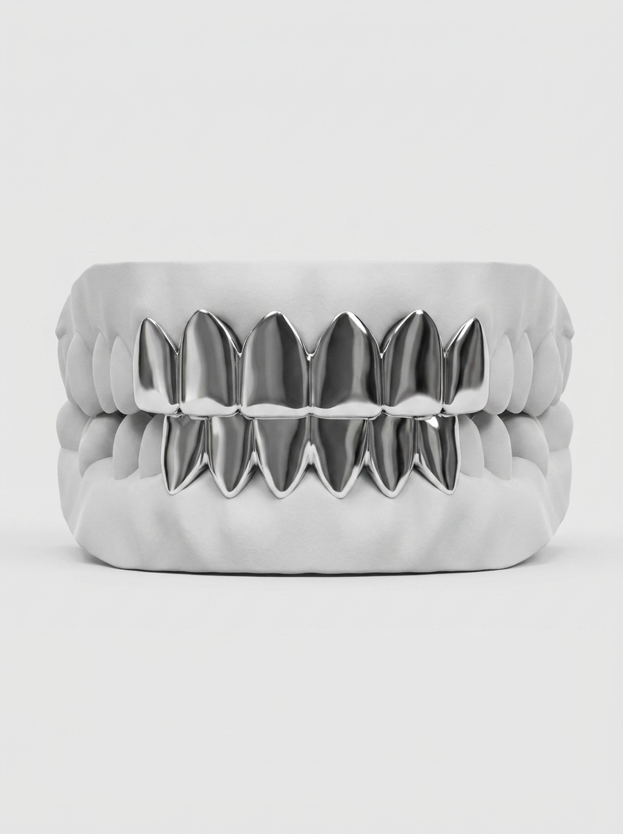 Chrome Grillz Top & Bottom 6