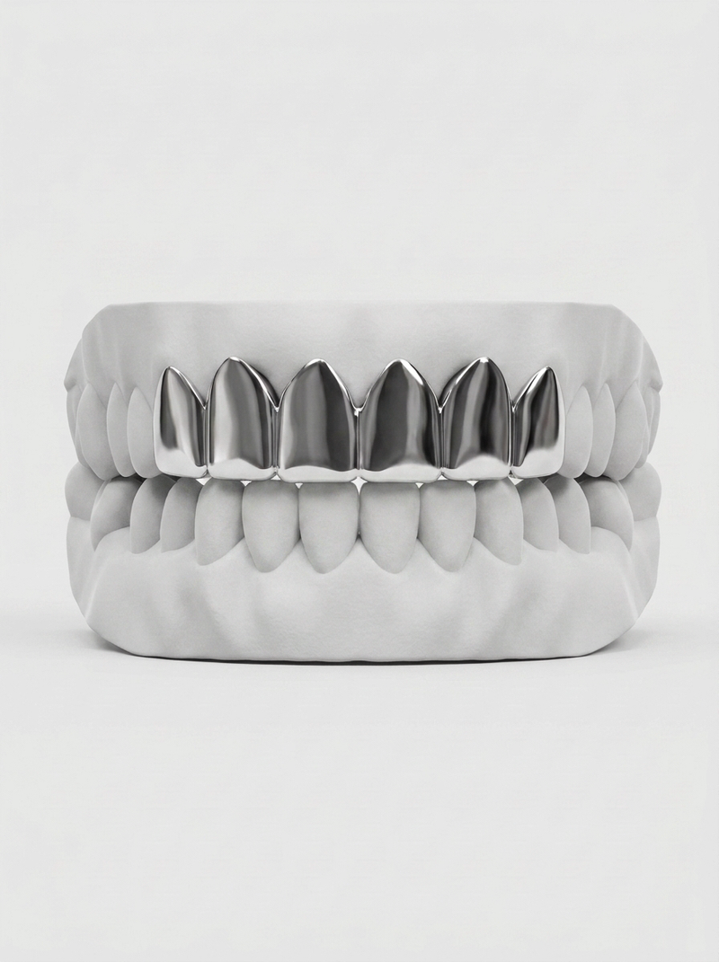 Chrome Grillz Top / Bottom 6