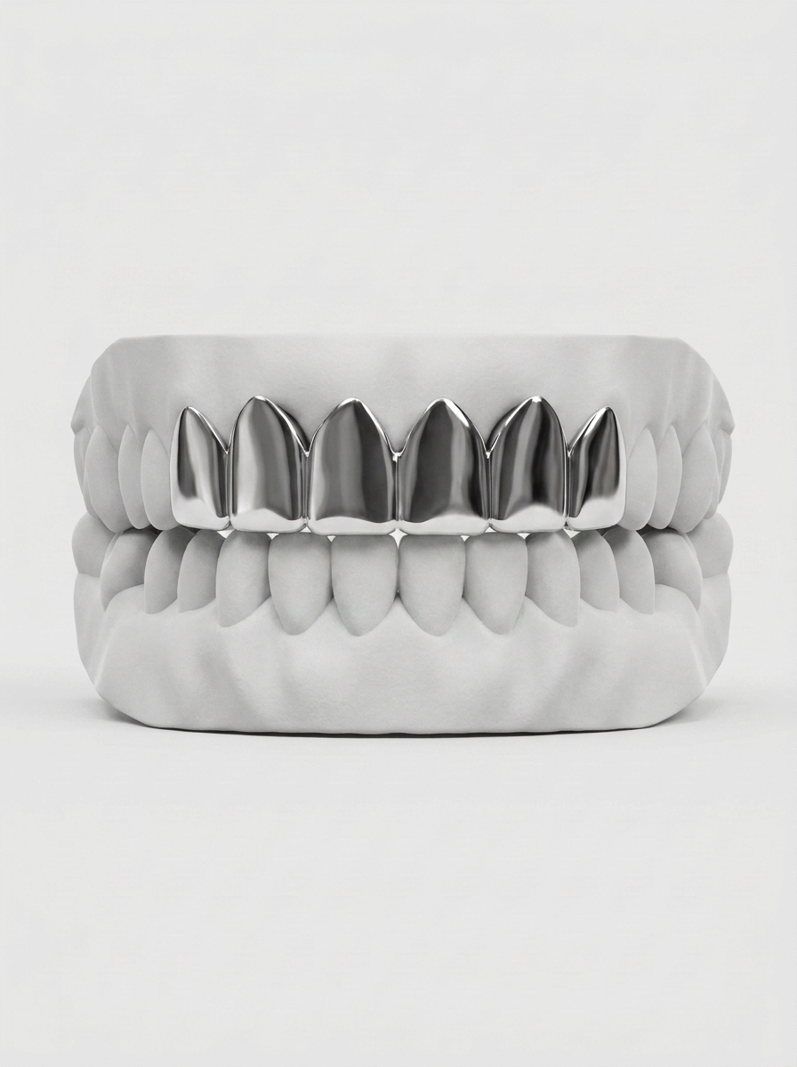 Chrome Grillz Top / Bottom 6