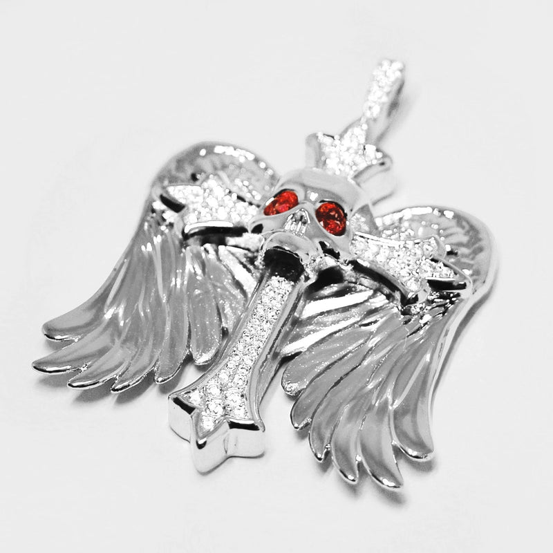 Angel of Death Pendant - White